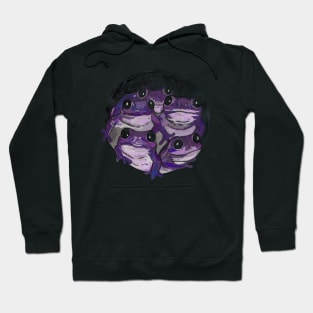 Violet frogs Hoodie